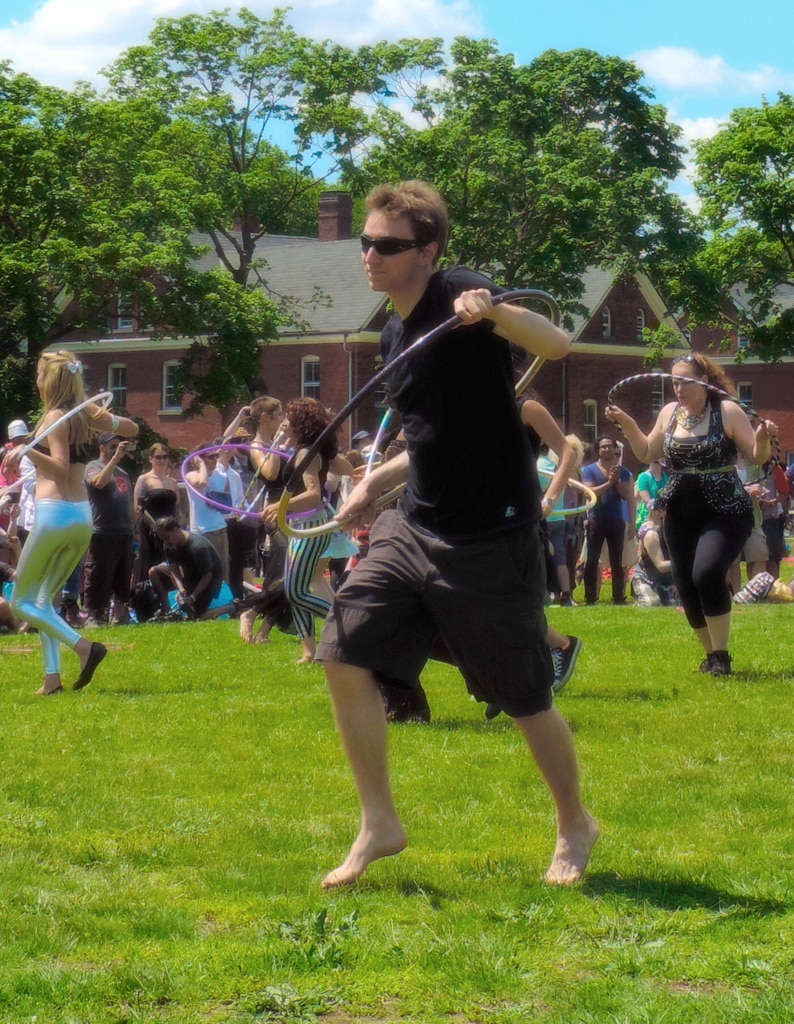 Eddie Hoop Dancing In Figment Show