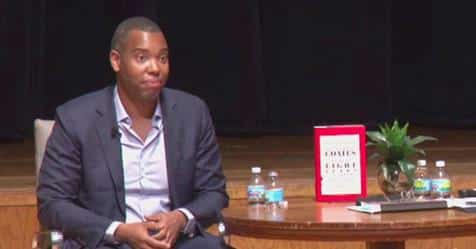 Ta-Nehisi Coates Sitting In A Chair