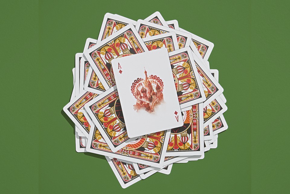 Image of Russian Palace On Playing Card