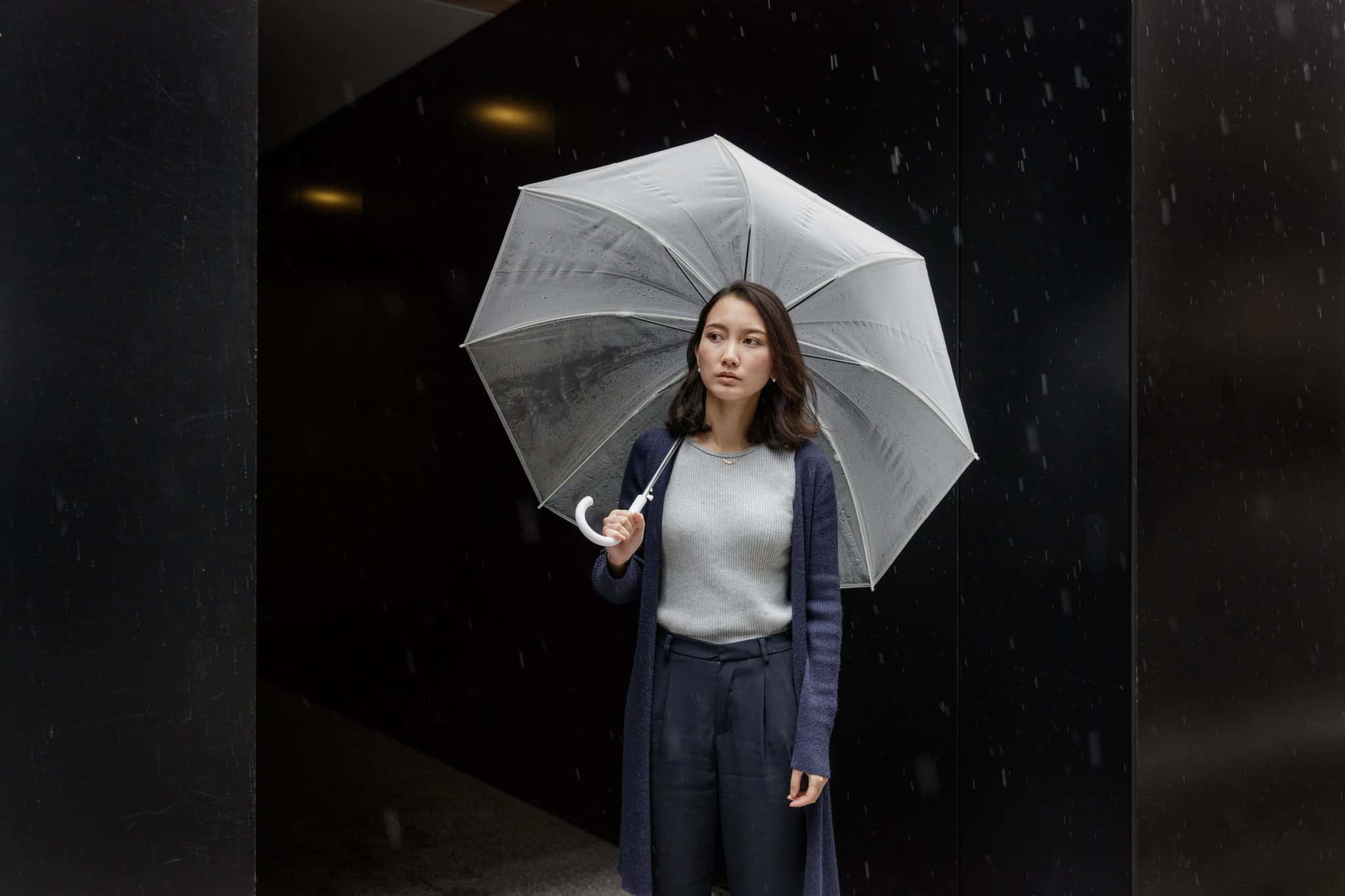 Shiori Ito With Umbrella