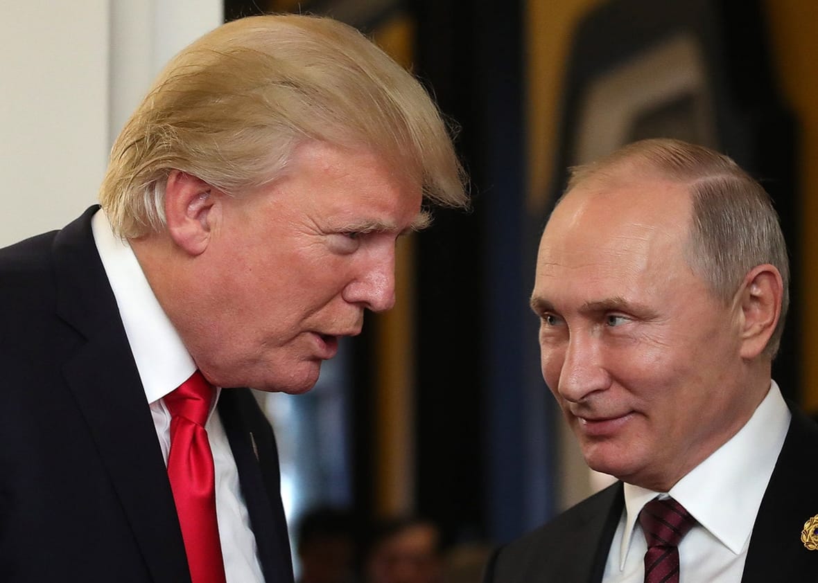 Trump and Smug Putin